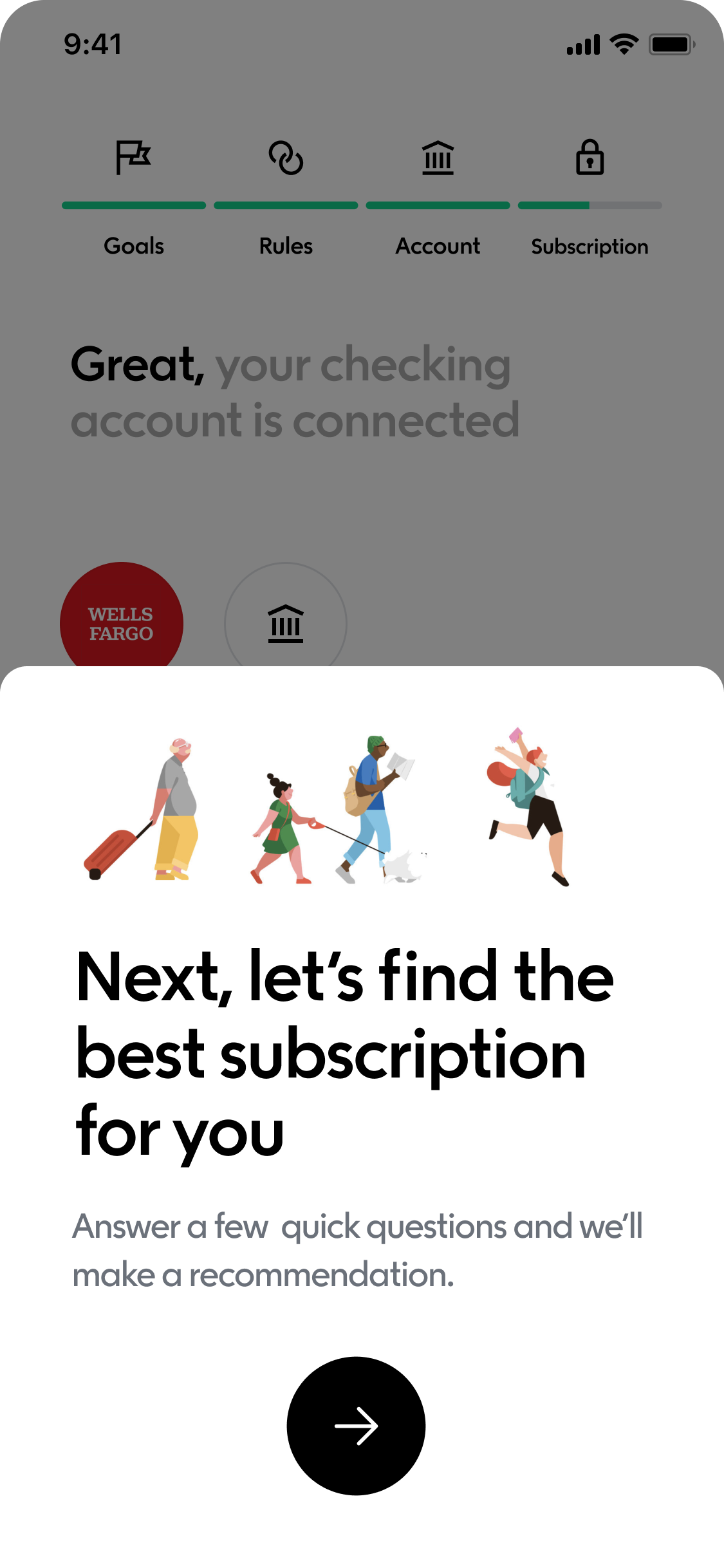 Qapital — Find the right subscription
